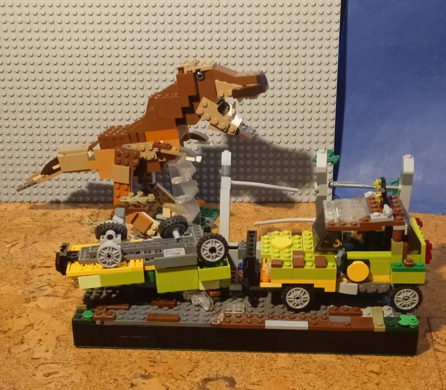 Jurassic Park T-Rex jelenet