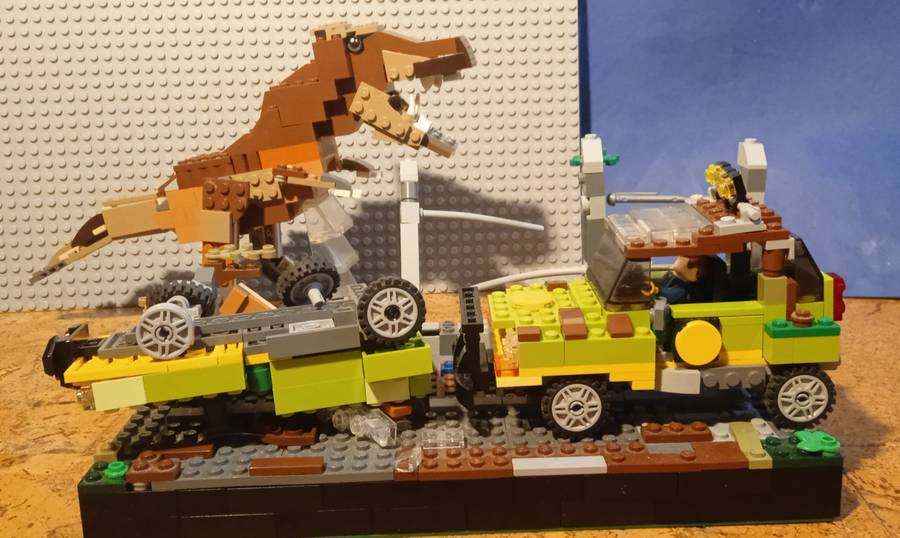 Jurassic Park T-Rex jelenet