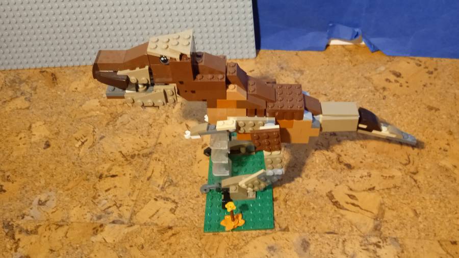 Jurassic Park T-Rex jelenet