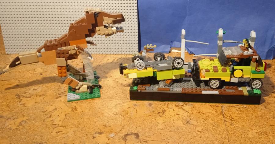 Jurassic Park T-Rex jelenet