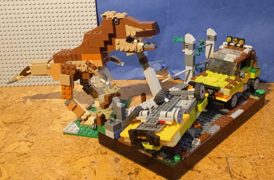 Jurassic Park T-Rex jelenet
