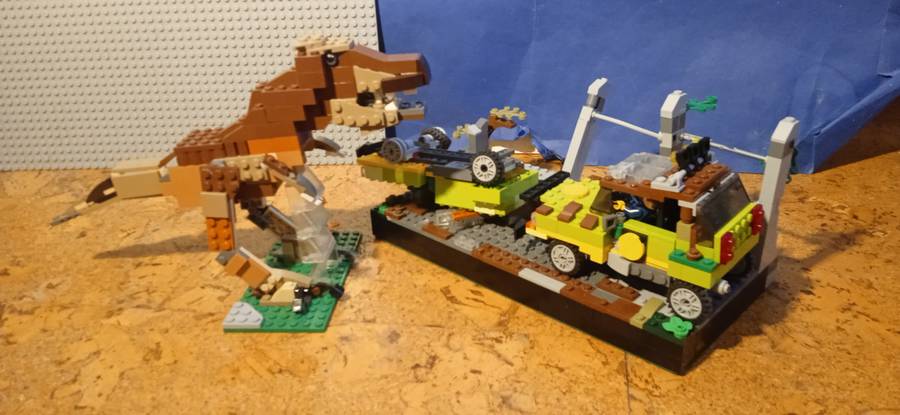 Jurassic Park T-Rex jelenet