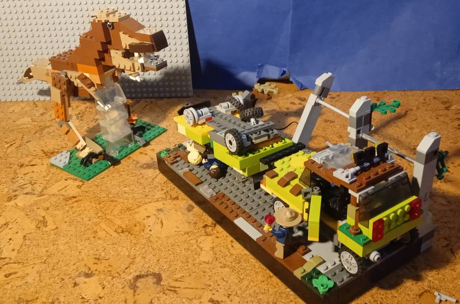 Jurassic Park T-Rex jelenet
