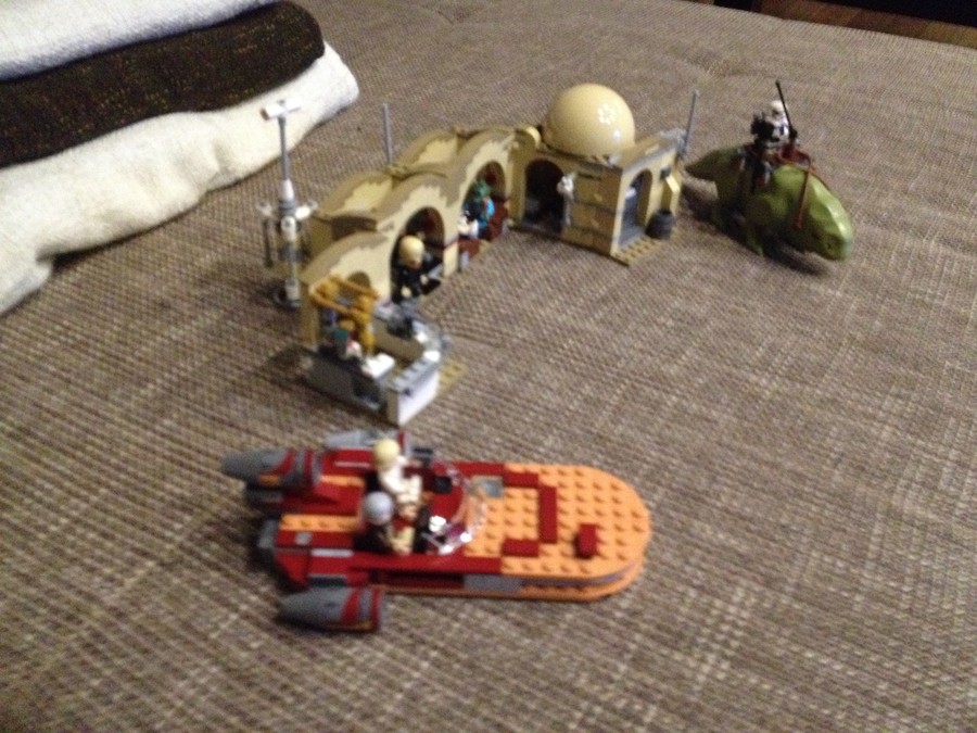 Mos Eisley Cantina felépítve