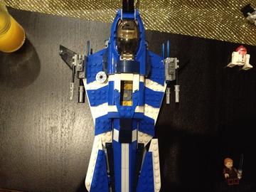 Anakins Custom Jedi Starfighter felépítve