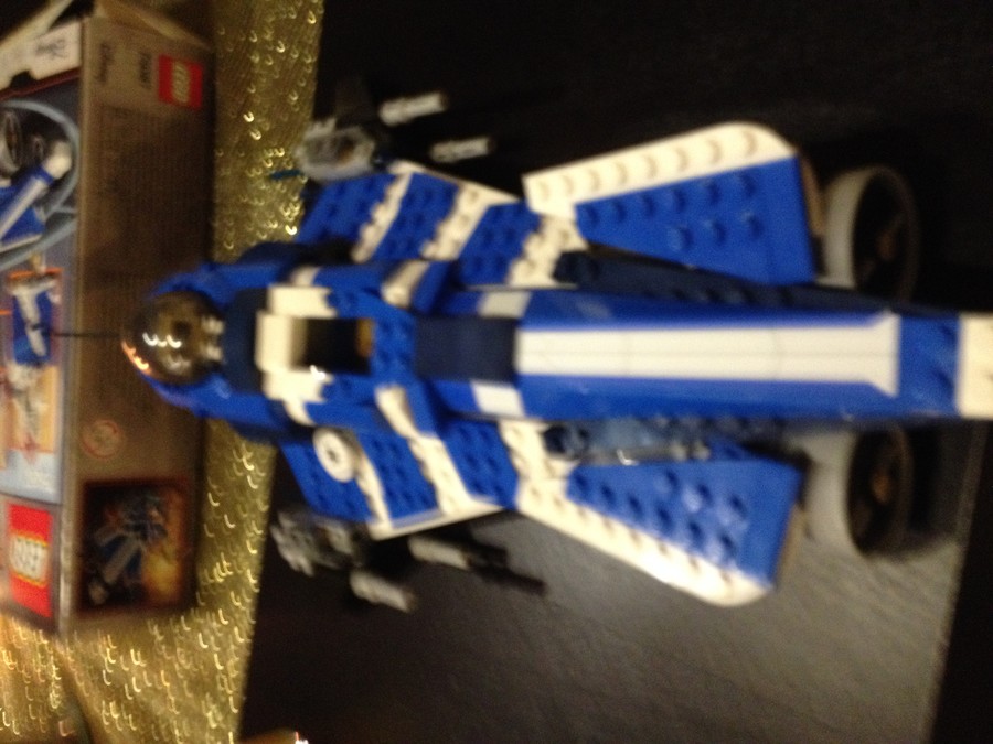 Anakins Custom Jedi Starfighter felépítve
