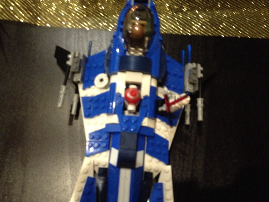 Anakins Custom Jedi Starfighter felépítve
