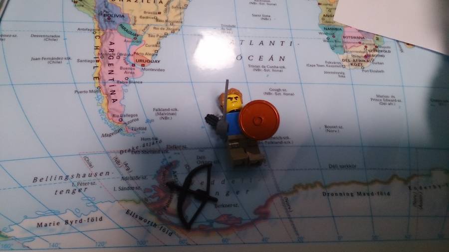 Lego figura épités