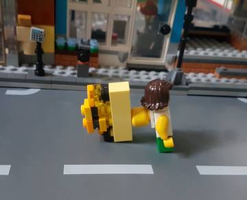 A kukás, a tűzoltó és a csiga Lego City farsangján