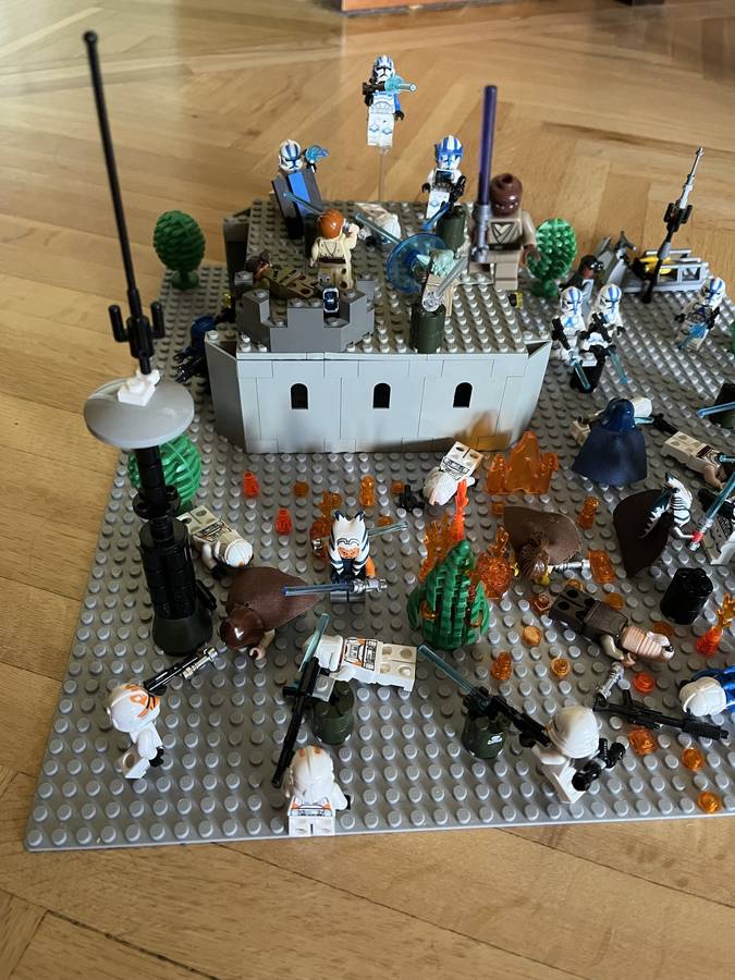 A 66-os parancs végrehajtása a coruscanti klónbázison