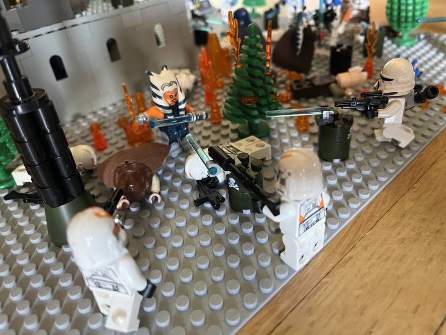 A 66-os parancs végrehajtása a coruscanti klónbázison