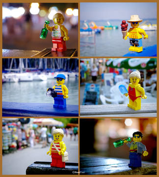 Egy lego páros nyaralása a Balatonon