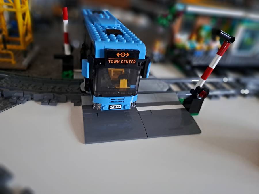 Lego vonatok terep asztalon