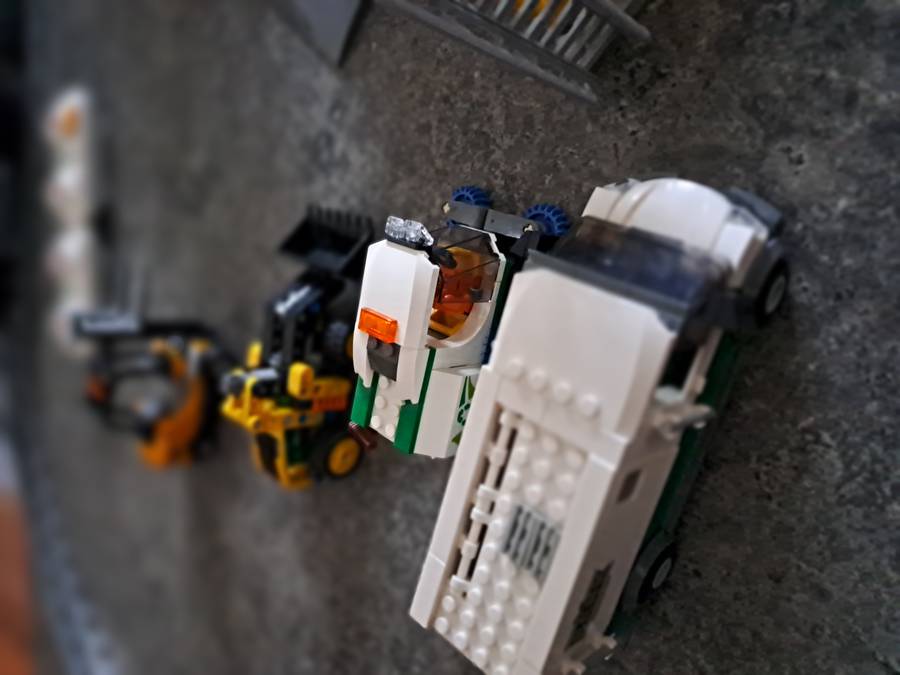 Lego vonatok terep asztalon