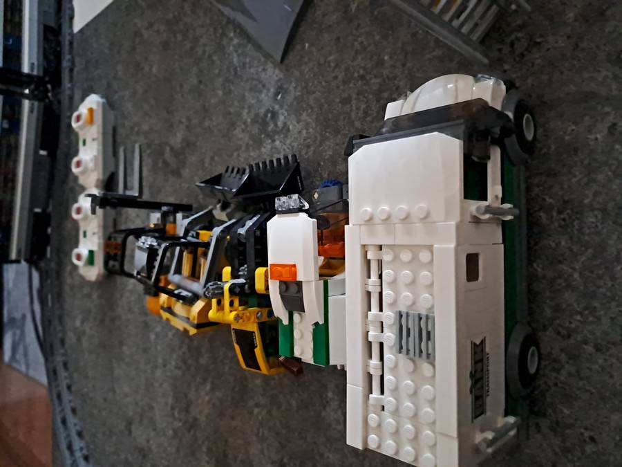 Lego vonatok terep asztalon