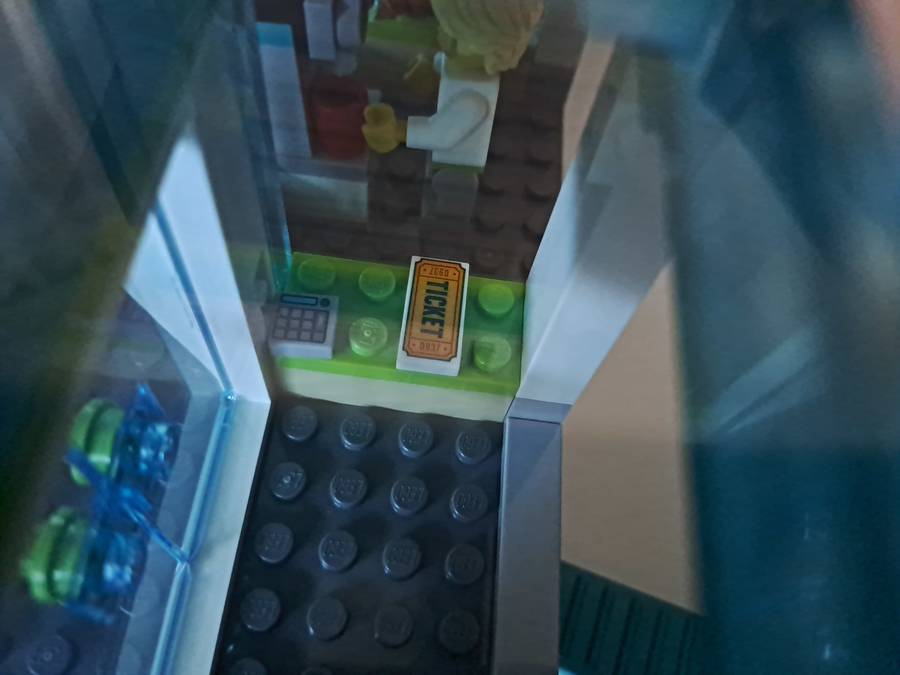 Lego vonatok terep asztalon