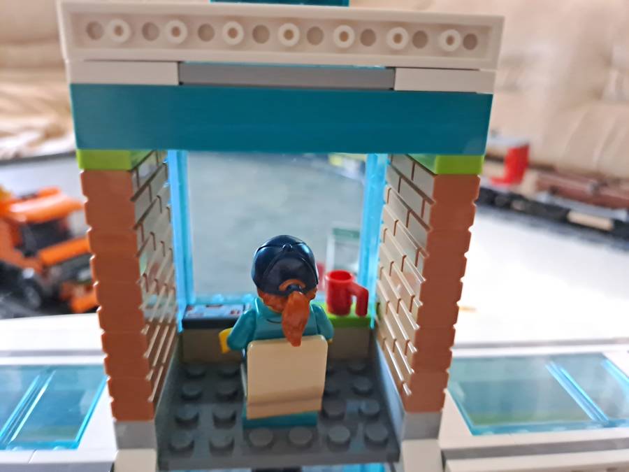 Lego vonatok terep asztalon