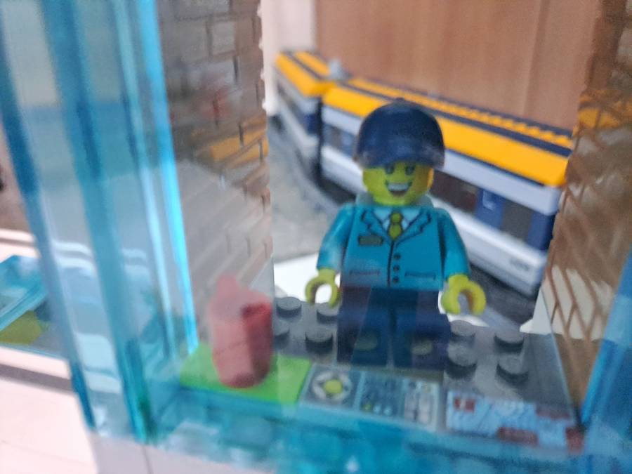 Lego vonatok terep asztalon