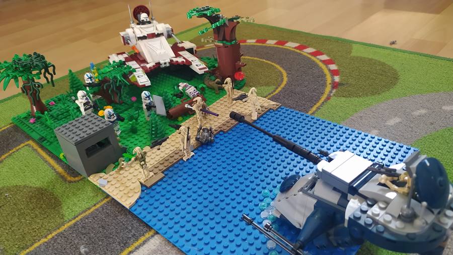 Droid támadás a Kashyyyk bolygón