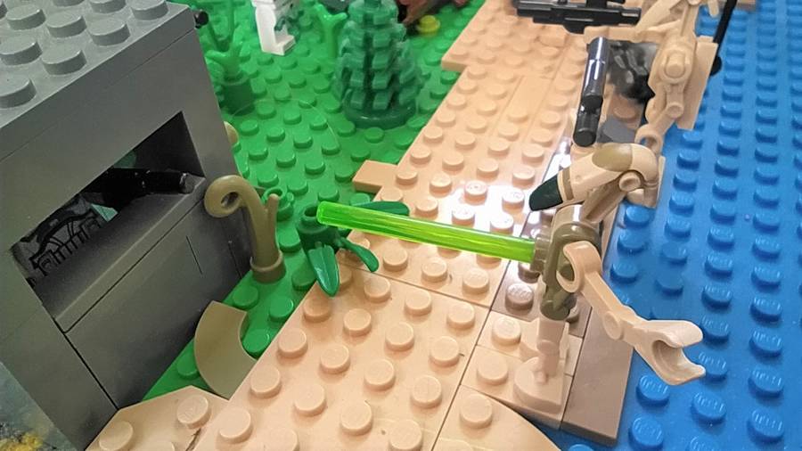 Droid támadás a Kashyyyk bolygón