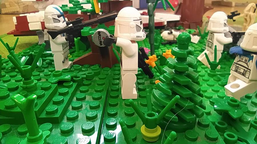 Droid támadás a Kashyyyk bolygón