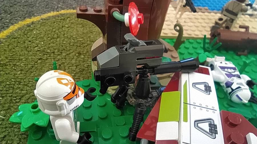 Droid támadás a Kashyyyk bolygón