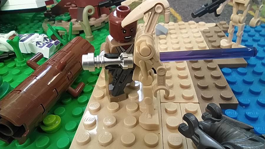 Droid támadás a Kashyyyk bolygón