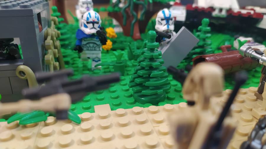 Droid támadás a Kashyyyk bolygón