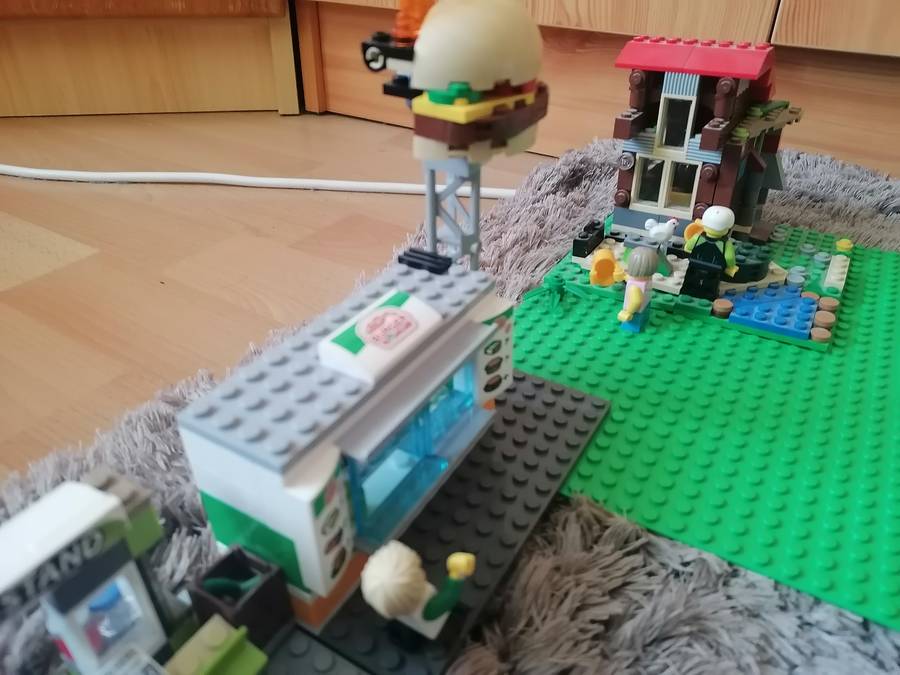 Tűz lego Cityben