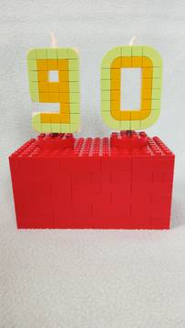 A legonak Lego torta