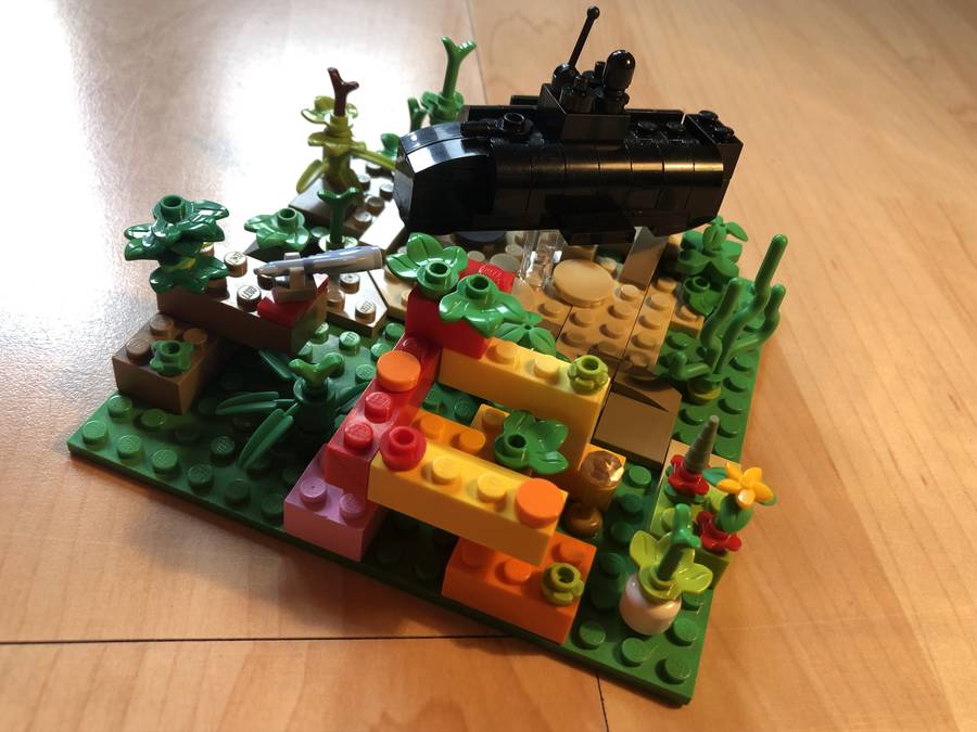 Mini tengeralattjáró MOC
