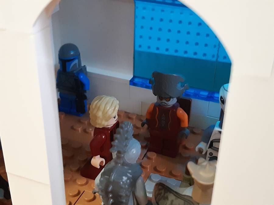 A mandalori trónterem