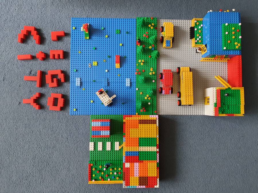 Lego City klasszikus elemekből