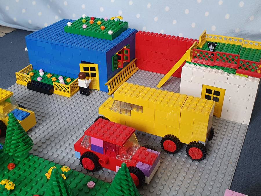 Lego City klasszikus elemekből