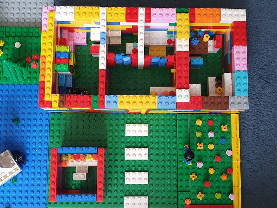 Lego City klasszikus elemekből