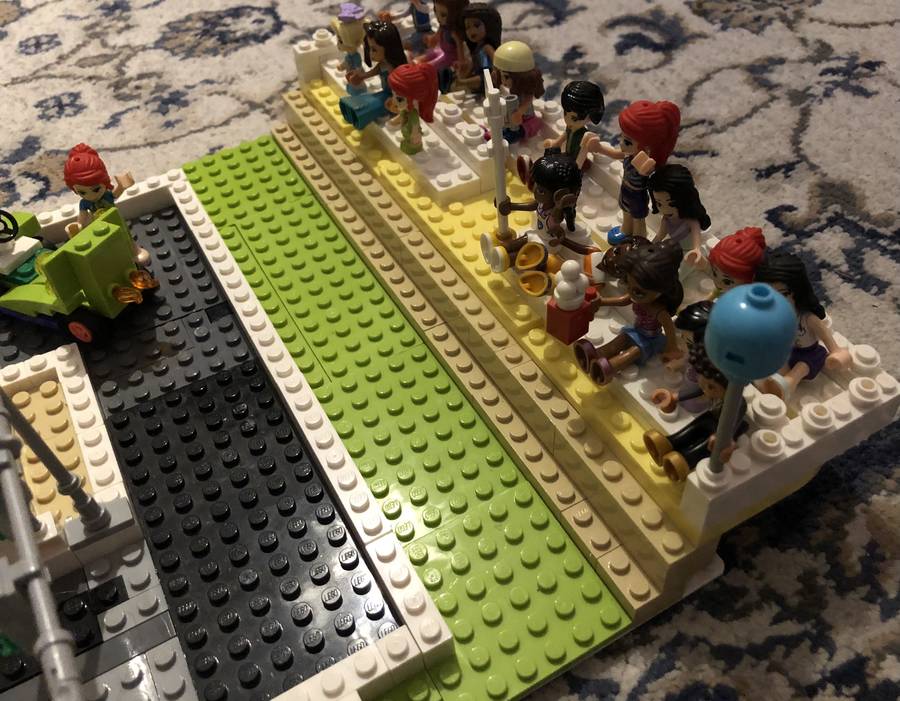 LEGO Friends gokart pálya 