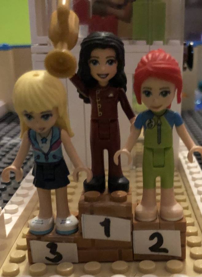 LEGO Friends gokart pálya 