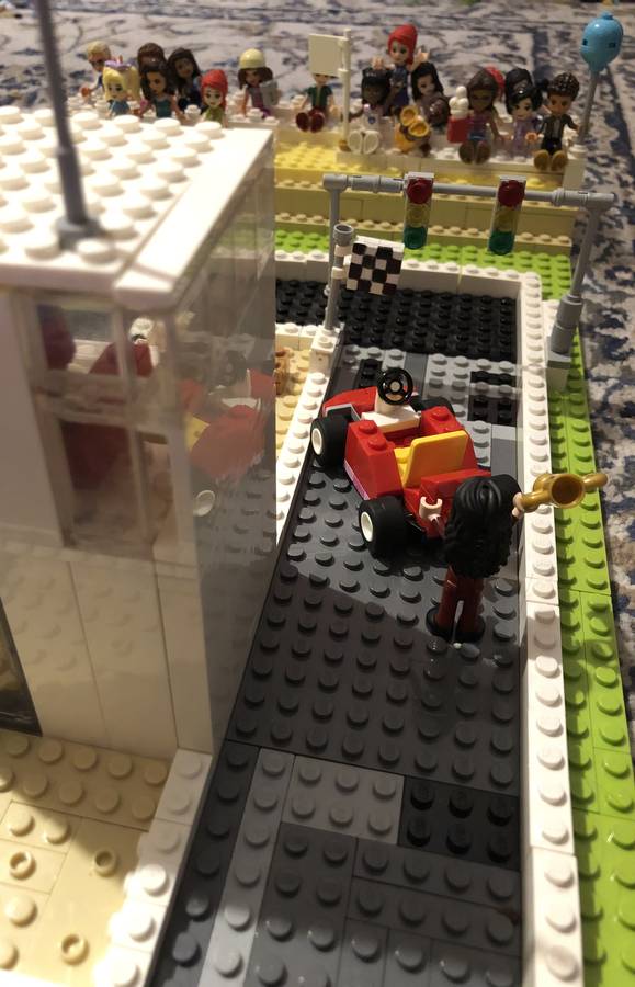 LEGO Friends gokart pálya 