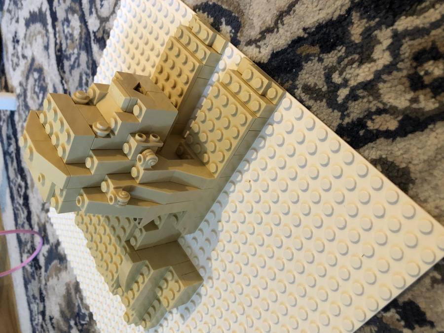 Lego oroszlán kicsiben