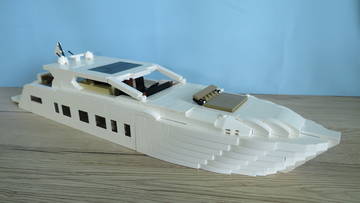 Riviera 6000 stílusú luxusyacht