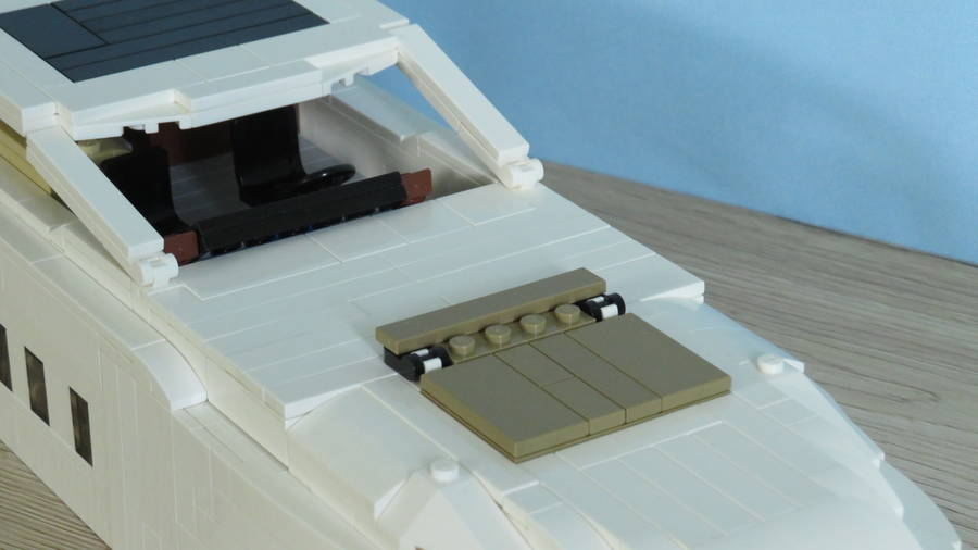 Riviera 6000 stílusú luxusyacht