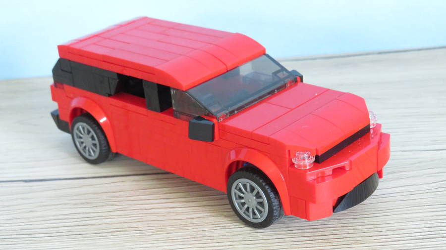 SUV lakókocsival