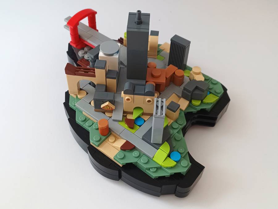 Microscale sziget