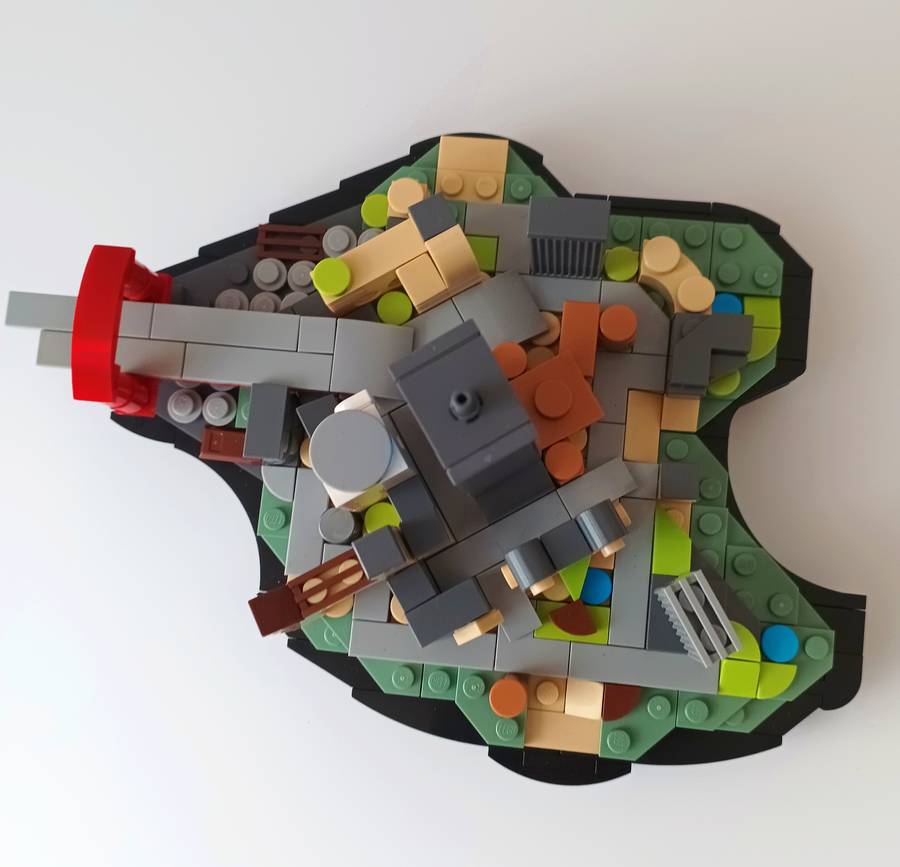 Microscale sziget