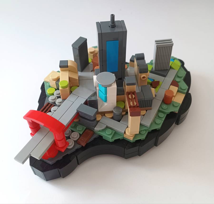 Microscale sziget