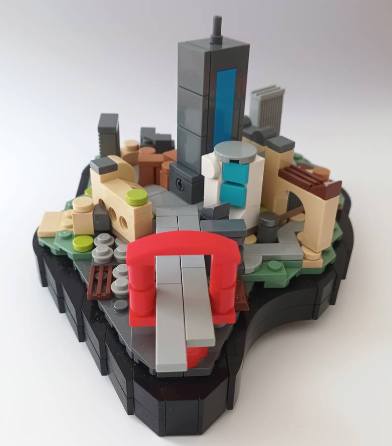 Microscale sziget