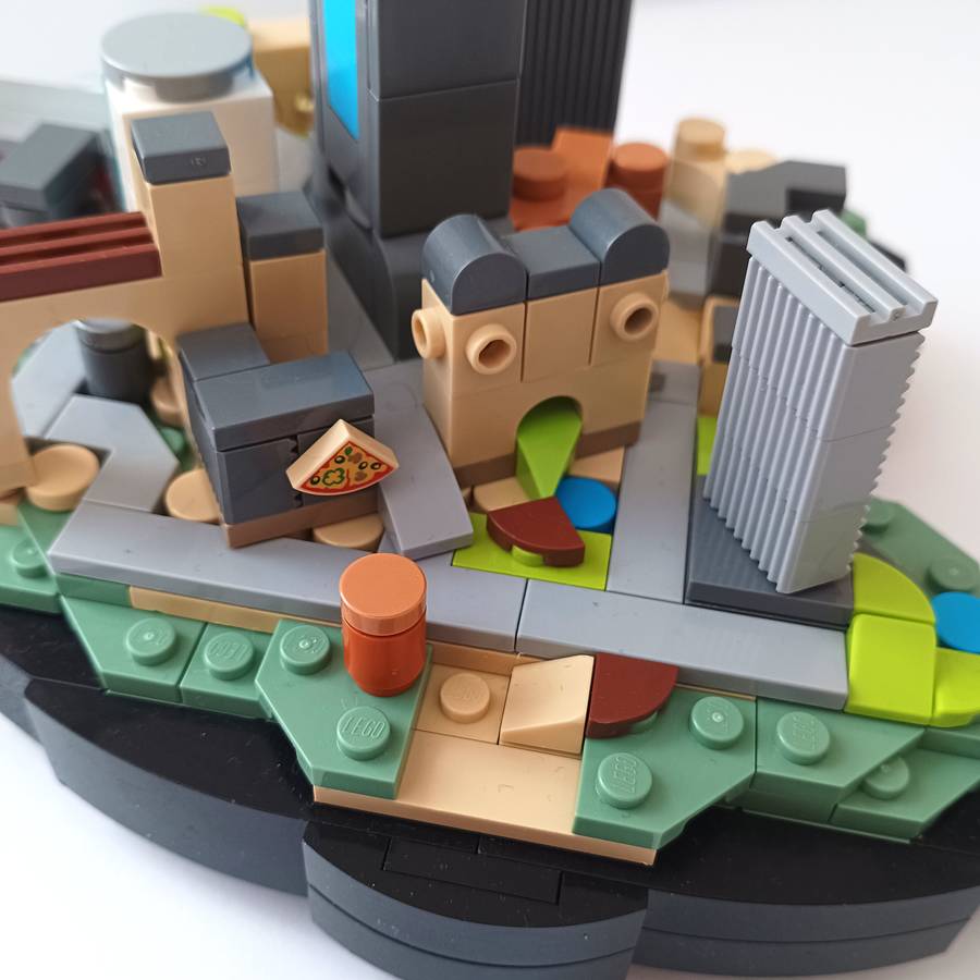 Microscale sziget