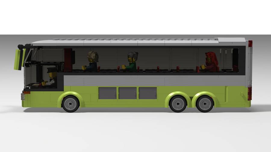 LEGO Távolsági Busz MOC