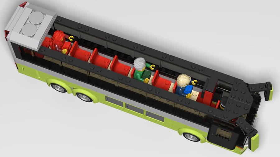 LEGO Távolsági Busz MOC