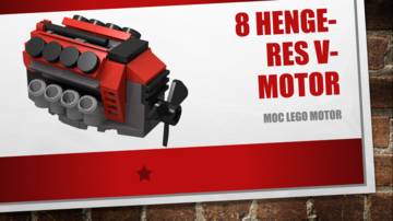 8 hengeres V-motor - Creator